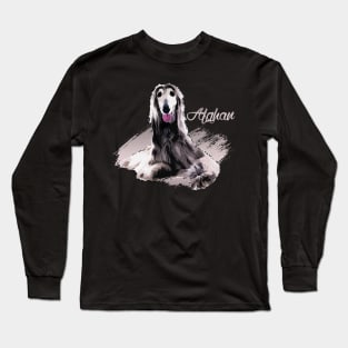 Afghan Hound Long Sleeve T-Shirt